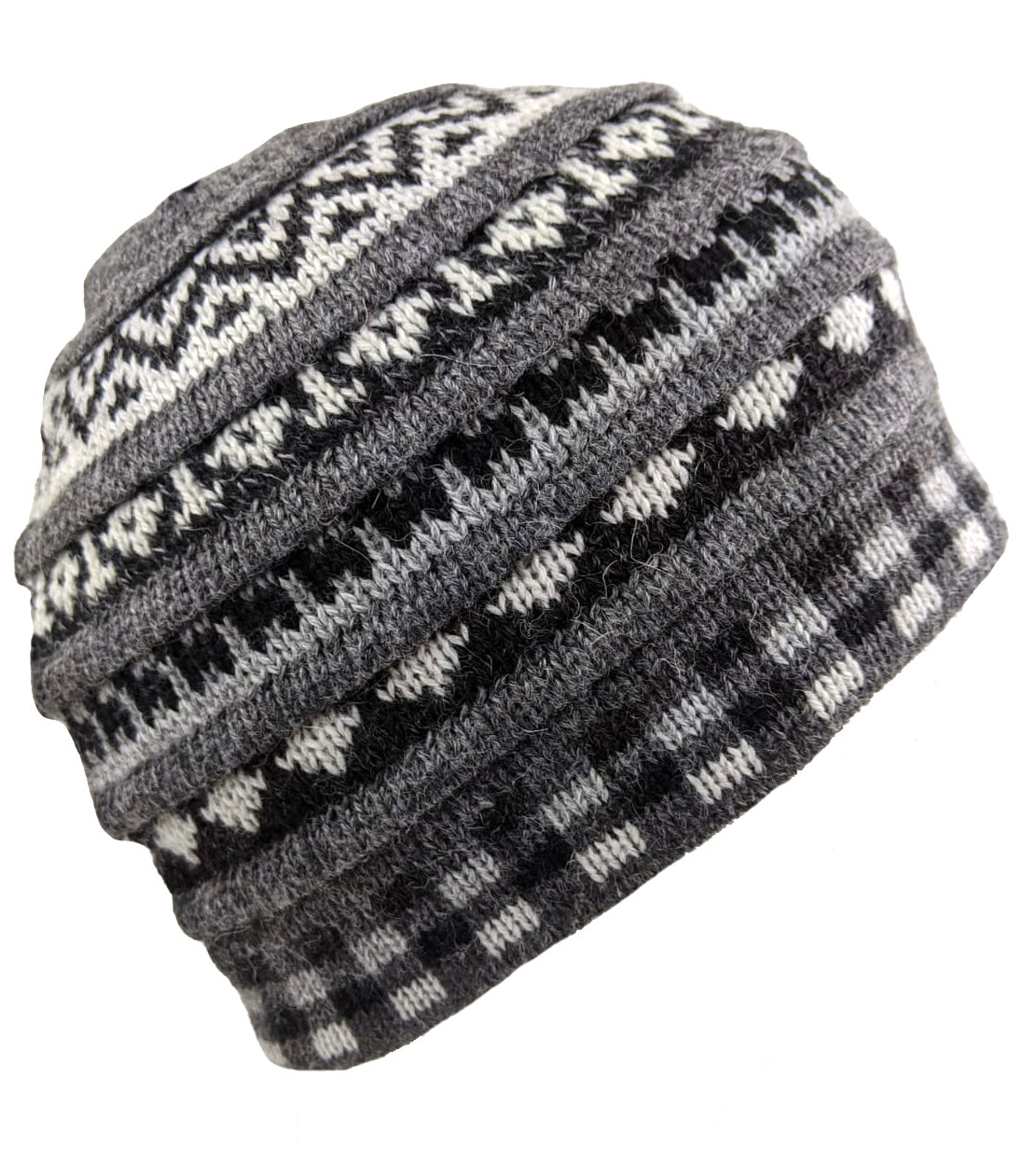 Alpaca gray beanie