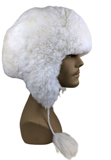 natural fur alpaca hat