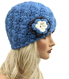 blue beanie