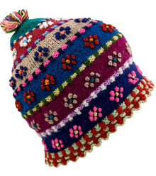 Wool Beanie Hat Handmade