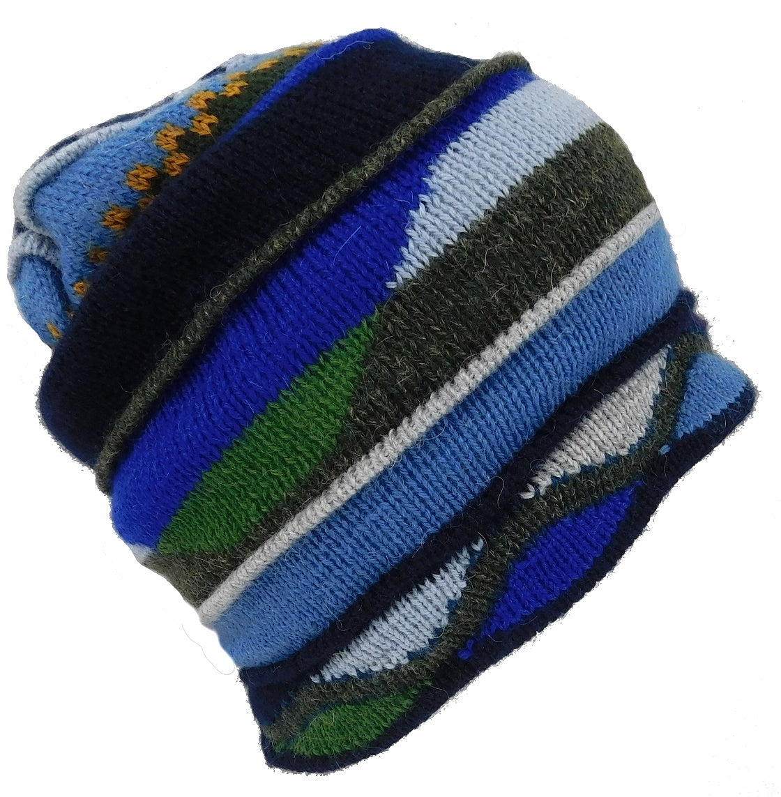 Geometric Beanie Multi Color