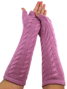 Alpaca Gloves - Pink