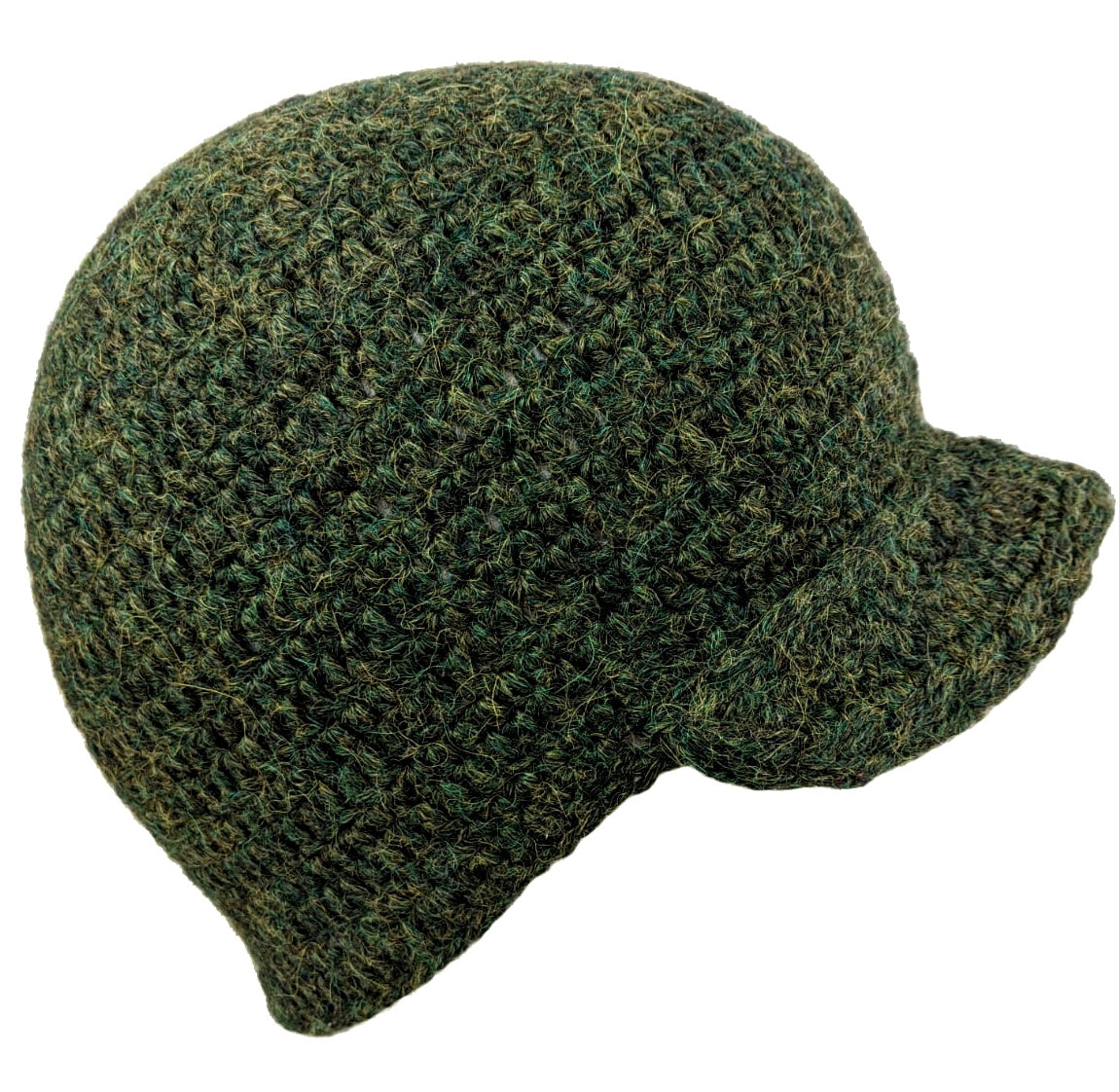 green alpaca hat 100%